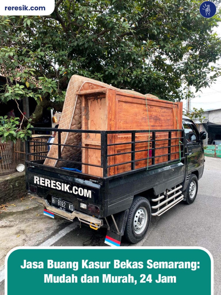 Jasa buang kasur dan lemari di Semarang